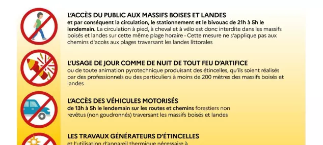 ⚠️🌳Prévention "Feux de forêt"