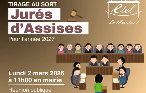 Tirage au sort des jurés d’assises pour l’année 2027