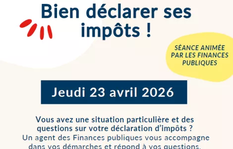 Accompagnement "Bien déclarer ses impôts" à ERDEVEN