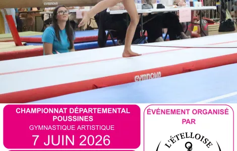 🤸🏻‍♀️CHAMPIONNAT DÉPARTEMENTAL POUSSINES🤸🏻‍♀️