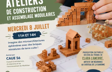 🧱🏛️ Construis ta microarchitecture au château de la Garenne ! 