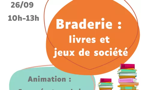 Braderie de la médiathèque d'Étel