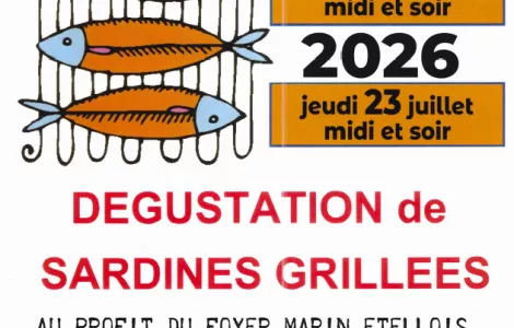📣REPAS DE SARDINES GRILLÉES