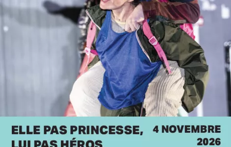 🎭 Théâtre « Elle pas princesse, lui pas héros » à la Salle des Fêtes   
