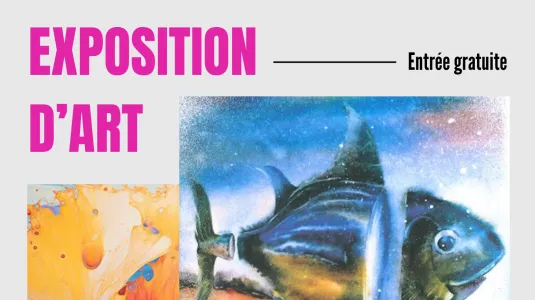 EXPOSITION D'ART : 🎨 16ème salon PASSION, FORMES ET COULEURS 🎨
