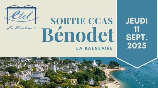 SORTIE CCAS 2025 : DESTINATION BÉNODET LA BALNÉAIRE