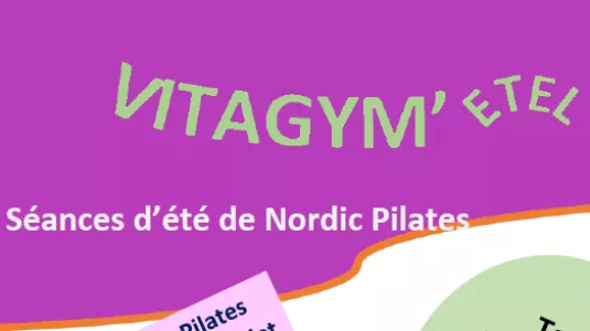 VITAGYM : Programme des séances d'été de Nordic Pilates