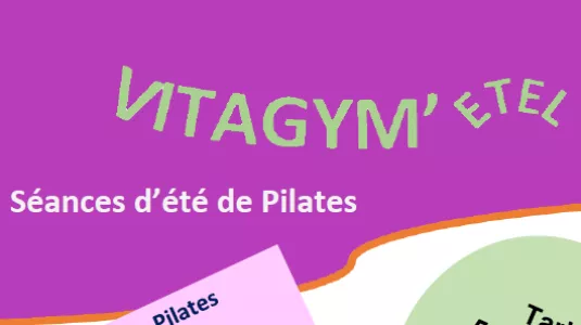 VITAGYM :  Programme des séances d'été de Pilates