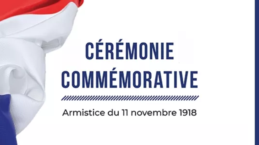 🔵⚪🔴 Cérémonie commémorative du 11 novembre 🔵⚪🔴 