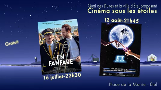 🎬✨ Cinéma sous les étoiles ✨🌟