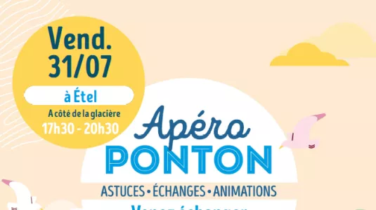  🥂🌞  APÉRO PONTON  