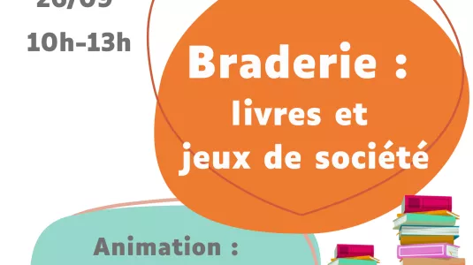 Braderie de la médiathèque d'Étel